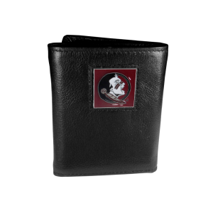 Florida St. Seminoles Leather Tri-fold Wallet