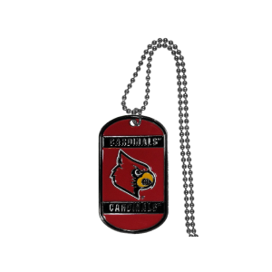 Louisville Cardinals Tag Necklace