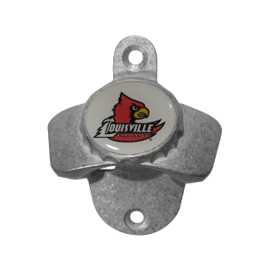 Louisville Cardinals Wall Mounted Bottle Opener