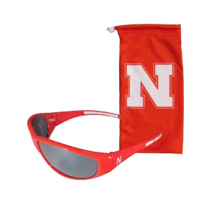Nebraska Cornhuskers Sunglass and Bag Set